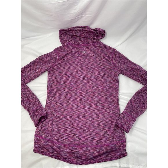 TANGERINE Pink/ Purple Heathered Pull-over Hoodie - Picture 9 of 9